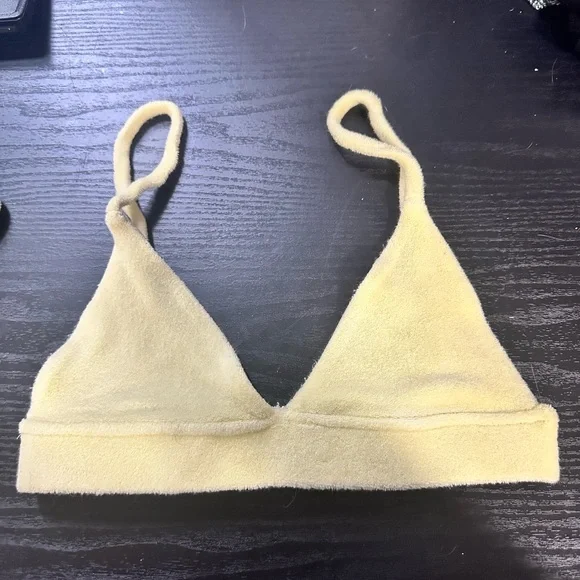 NWOT Frankie’s Bikini Terry Cloth Set 💛💛 - Picture 3 of 7